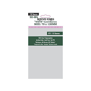 Sleeve Kings Card Game Card Sleeves (63.5x88mm) - 110 Pack, -SKS-8810