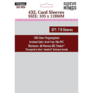 Sleeve Kings Card Game Card Sleeves (63.5x88mm) - 110 Pack, -SKS-8810