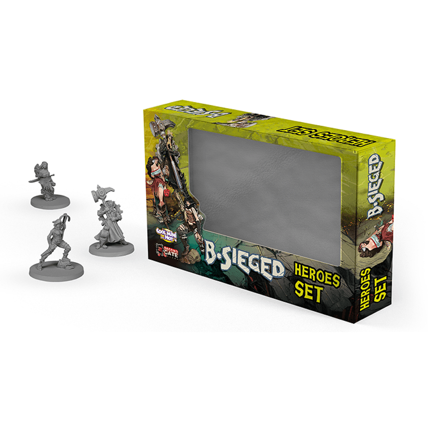 Buy B-Sieged: Heroes Set 1 Only At Board Games India - Best Price, Free ...