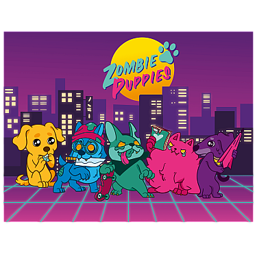 Zombie Puppies: A Barktastic Strategic Battle Card Game