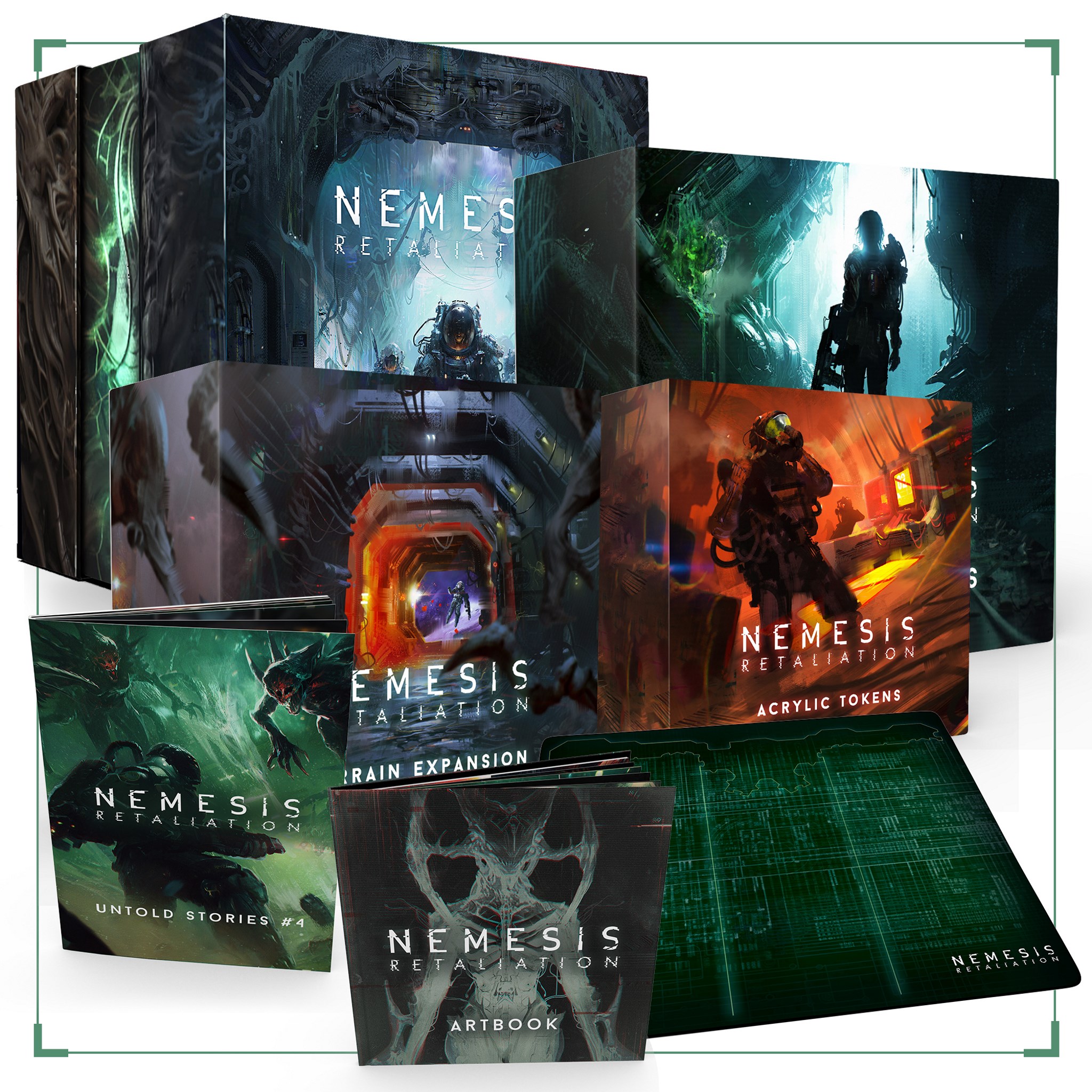Buy Nemesis Retaliation Collector's Pledge only at Board Games India - Best  Price, Free and Fast Shipping