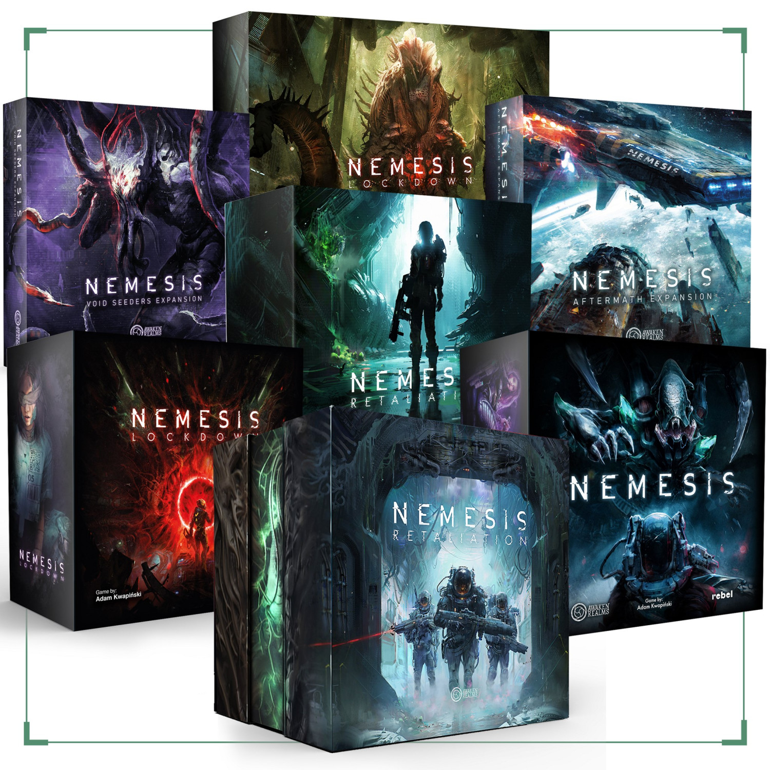 Buy Nemesis Trilogy Pledge (with miniatures) only at Board Games India ...