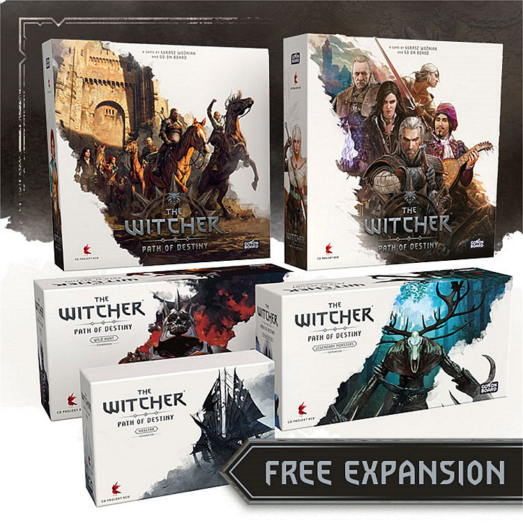 Buy The Witcher: Path Of Destiny Gameplay ALL-IN only at Board Games ...